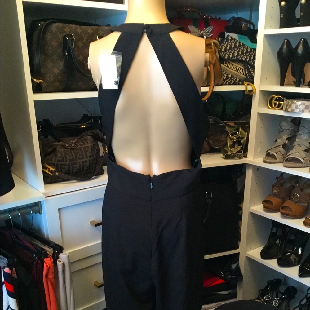 Brand New open back jumpsuit